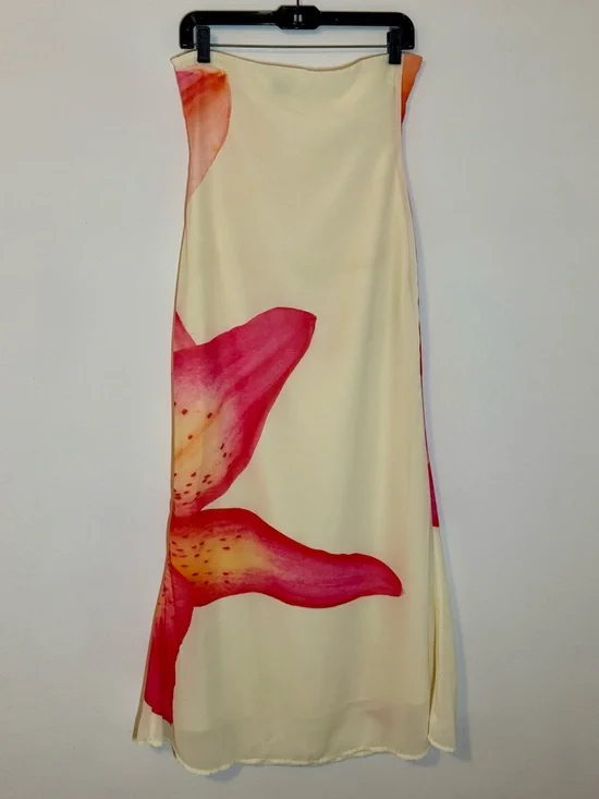 Peppermayo Darcy Maxi Dress - Yellow Floral Size US 4 Small - Picture 5 of 6